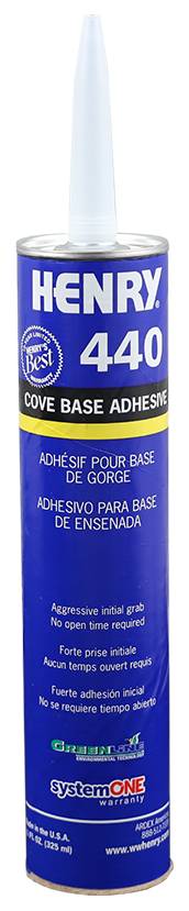 Henry Wall base Flooring Adhesive ( 11 - Ounces ) | 12105