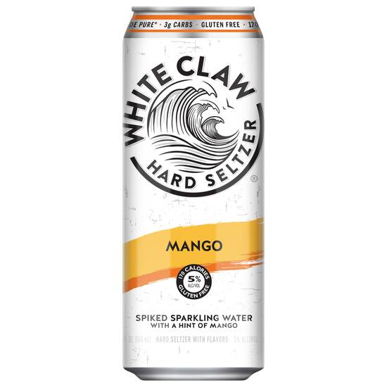 White Claw Mango Hard Seltzer (19.2 fl oz)