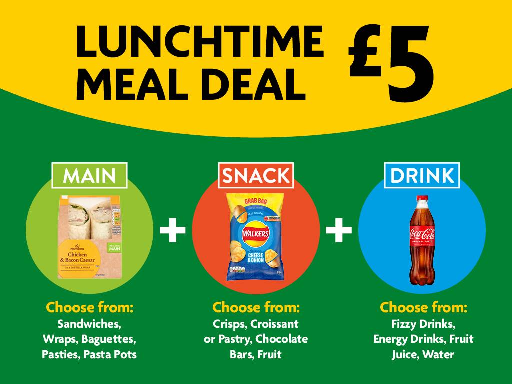 £5 Lunchtime Meal Deal