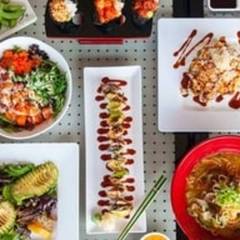 Orange Door Sushi (Sunset)