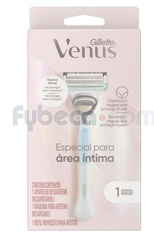 Maquina Para Depilar Recargable Venus Intima Skincare X1