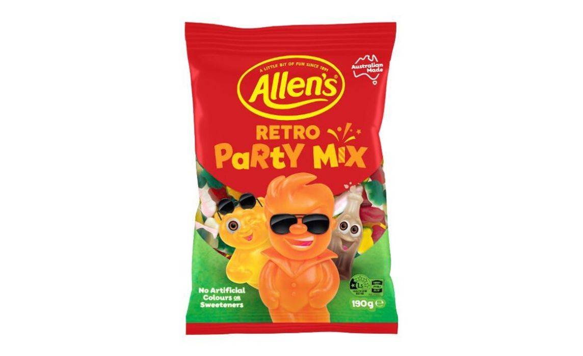 Allen's Retro Party Mix 190g