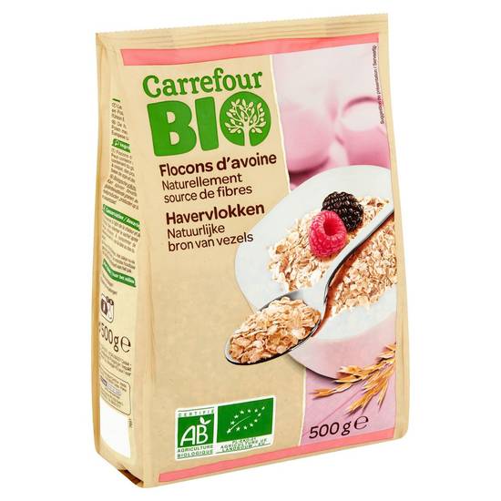 Carrefour Bio Flocons d'Avoine 500 g