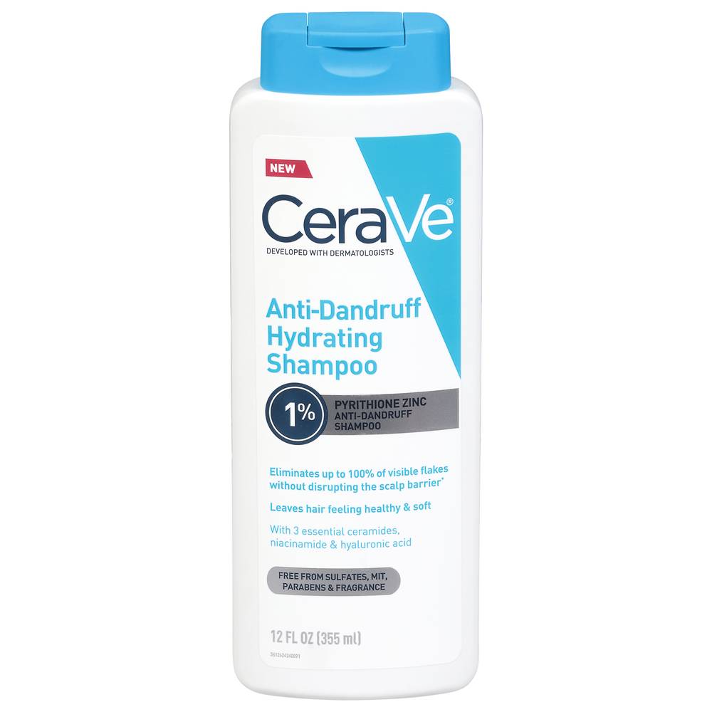 CeraVe Anti-Dandruff Hydrating Shampoo (12 fl oz)