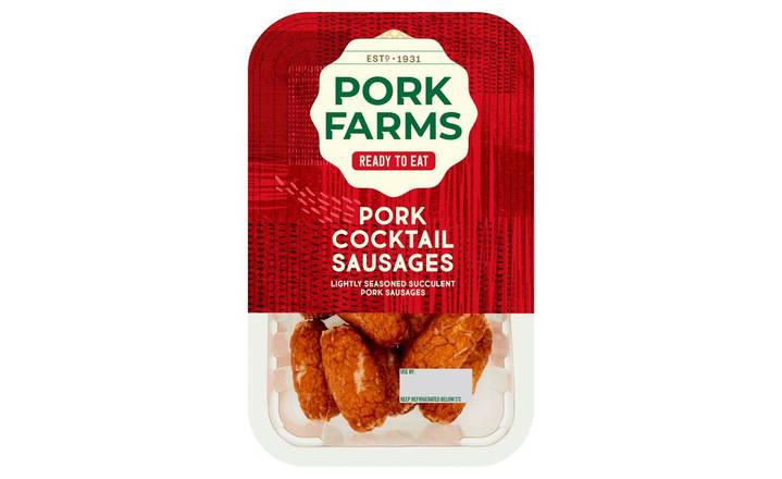 Pork Farms Cocktail Sausage 20 Pack (406120)