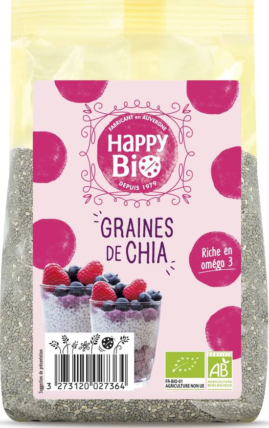 Happy Bio - Graines de chia