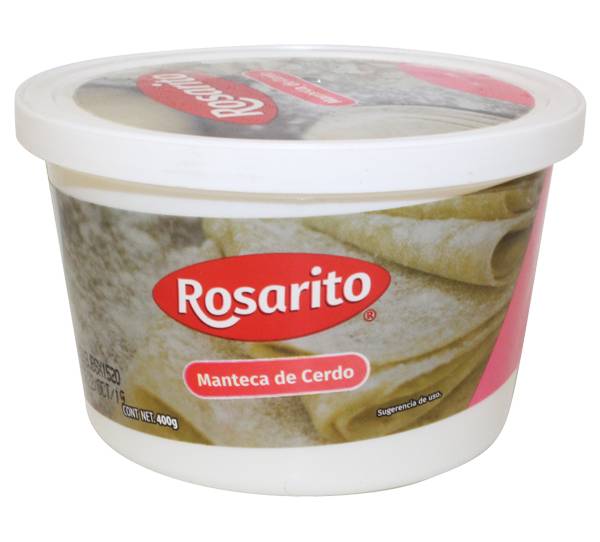 Rosarito · Manteca de cerdo (400 g)