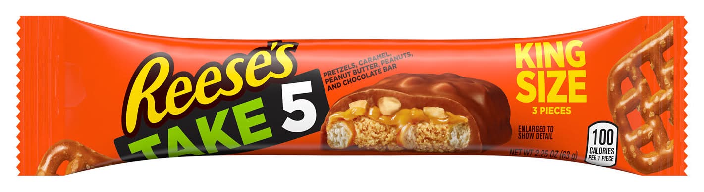 Reese's Take 5 King Size Candy Bar (2.25 oz)
