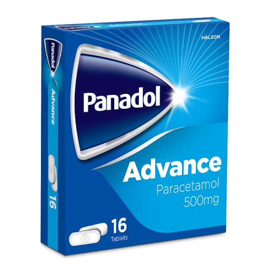 Panadol Advance Tablets Paracetamol (16 ct)