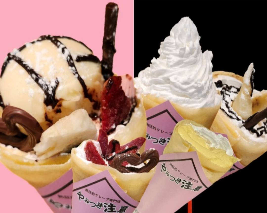 千城台スイーツ 熱狂的クレープ専門店やみつき注意千城台店の