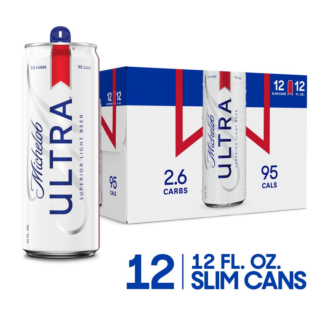 Michelob Superior American Light Lager Beer (12 x 12 fl oz)