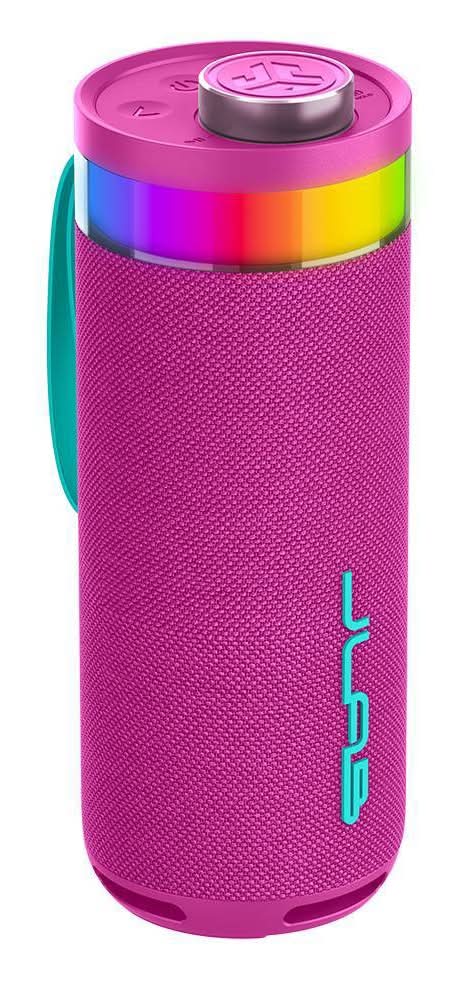 JLab Go Party Portable Bluetooth Speaker With Led Light, Pink