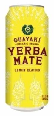 Guayaki Yerba Mate Lemon 16oz Bottle