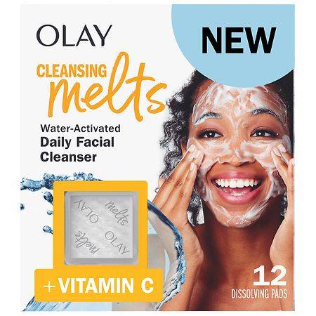 Olay Cleansing Melts Vitamin C Facial Cleanser (12 ct)