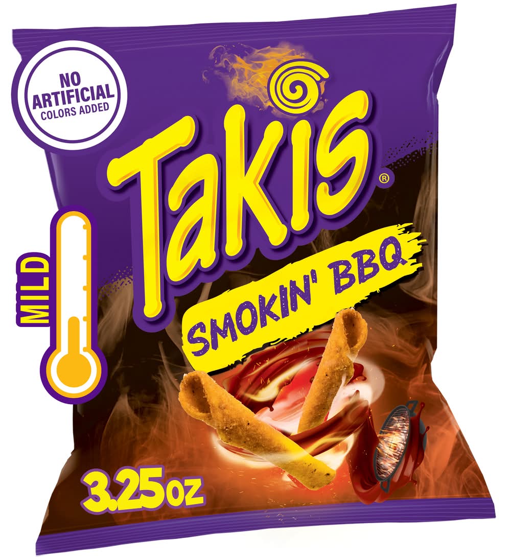 Takis Mild Tortilla Chips, Smokin' Bbq (3.25 oz)
