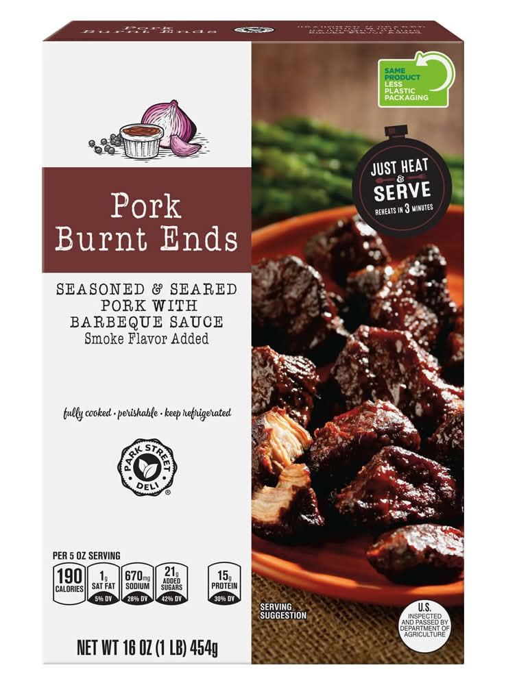 Park Street Deli Fully Cooked Pork Burnt Ends in Bbq Sauce (16 oz)