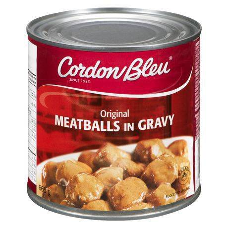 Cordon bleu boulettes -  meat balls and gravy (665 g)