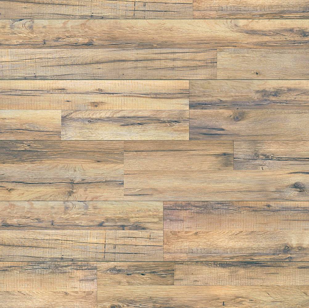 Style Selections Tavern Oak 8-mm T x 7-in W x 50-in L Wood Plank Laminate Flooring (21.44-sq ft / Carton) | D3452