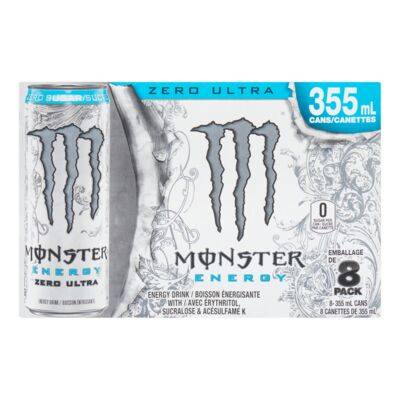 Monster Energy Ultra Zero (8 x 355 ml)