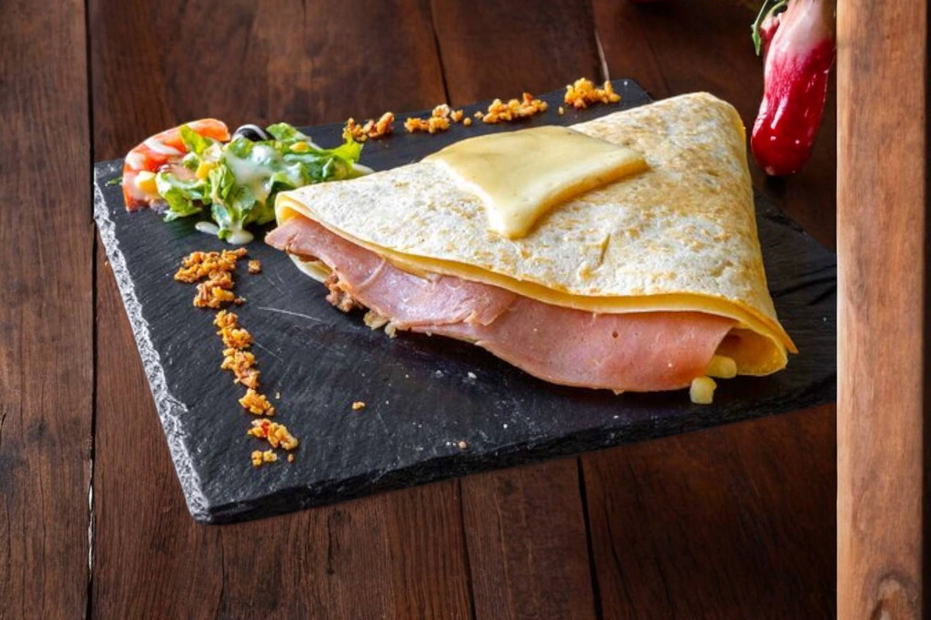 Crêpe fromage jambon🥞🧀🥓
