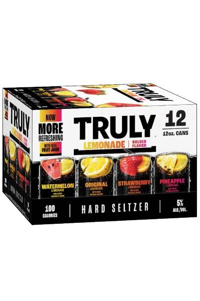 Truly Lemonade Variety pack Hard Seltzer (12 ct, 12 oz)