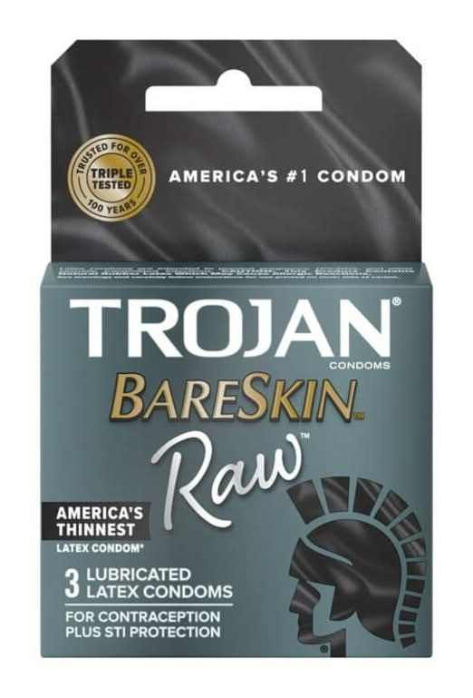 Trojan Condom Bareskin 3-Pack