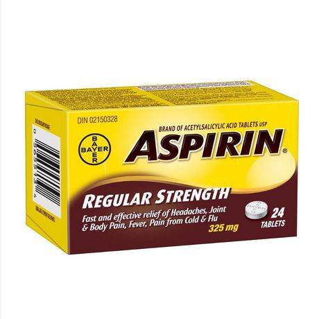 Bayer Aspirin Regular Strength Tablets 325 mg (70 g)