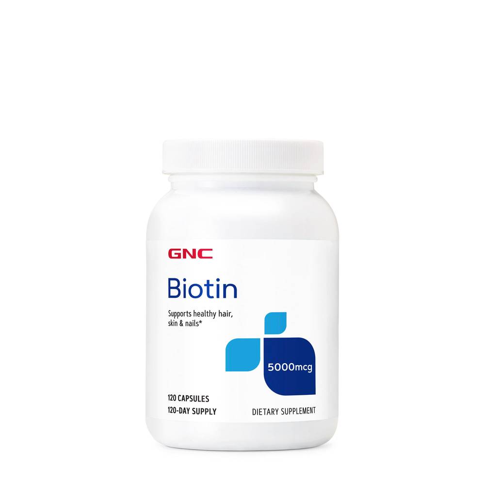 Gnc Biotin 5000 Mcg (120ct)