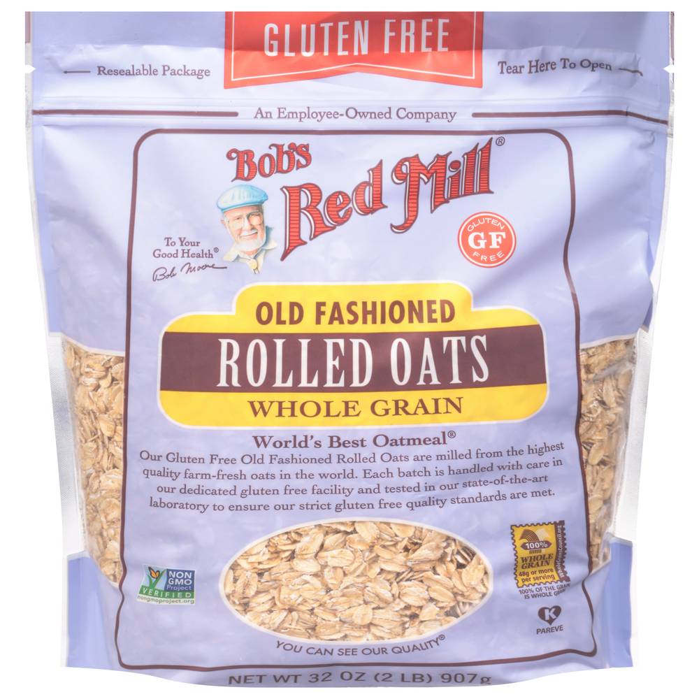 Bob's Red Mill Old Fashioned Whole Grain Rolled Oats (32 oz)