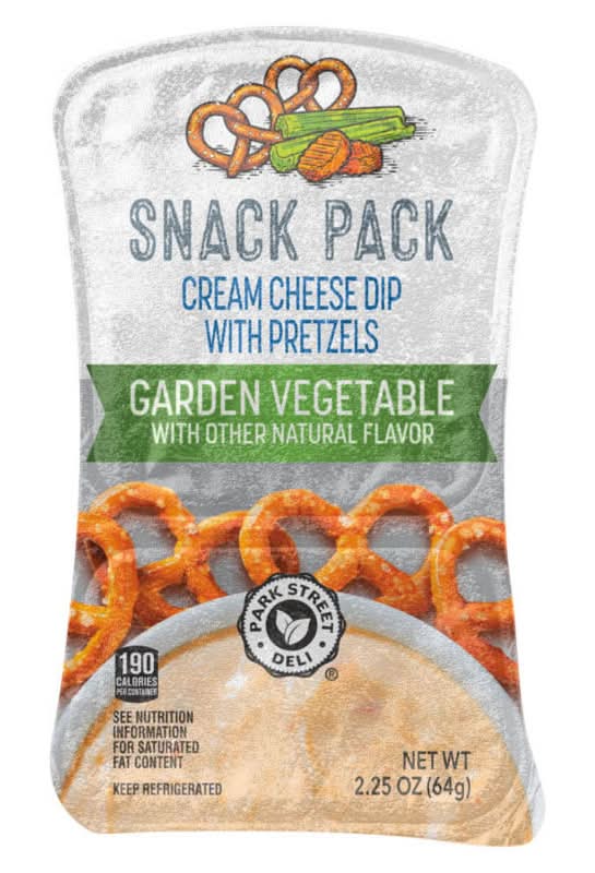 Park Street Deli Cream Cheese Snack, Garden Vegetable (2.25 oz)
