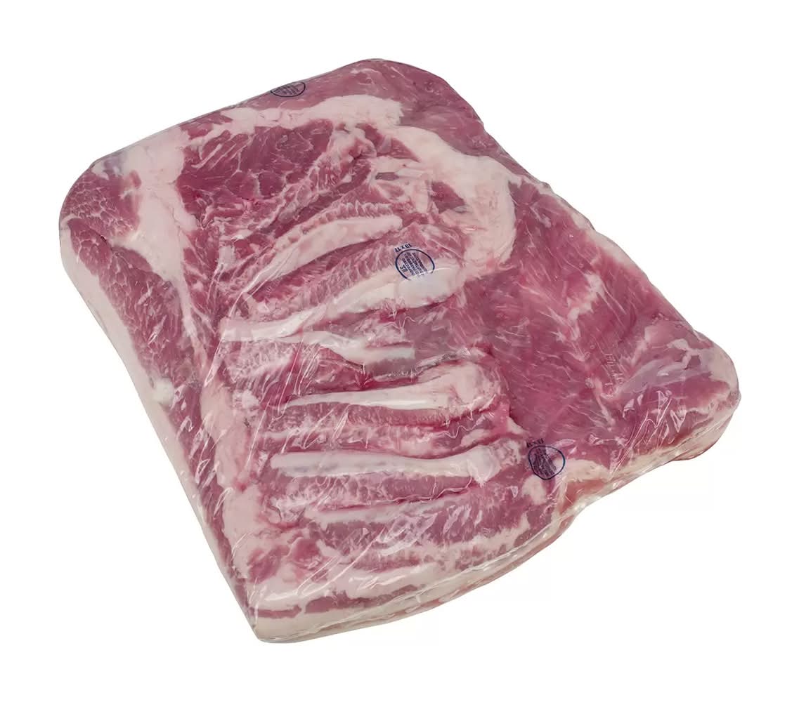 Kirkland Signature · Pork belly rebanado (unidad: 1 kg aprox)