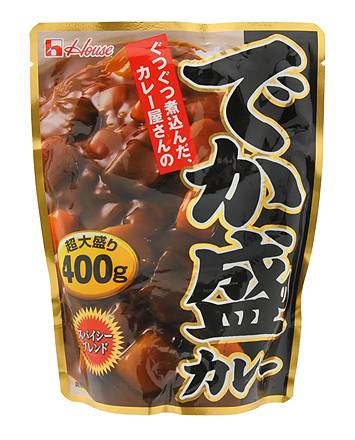 ハウス でか盛りカレー(400g)