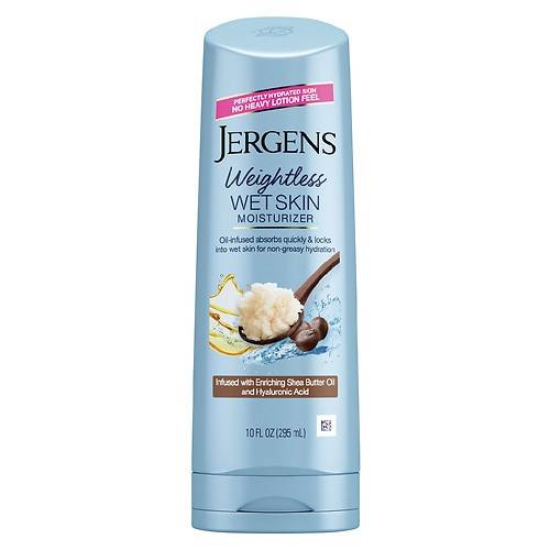 Jergens Wet Skin In Shower Lotion Shea - 10.0 fl oz