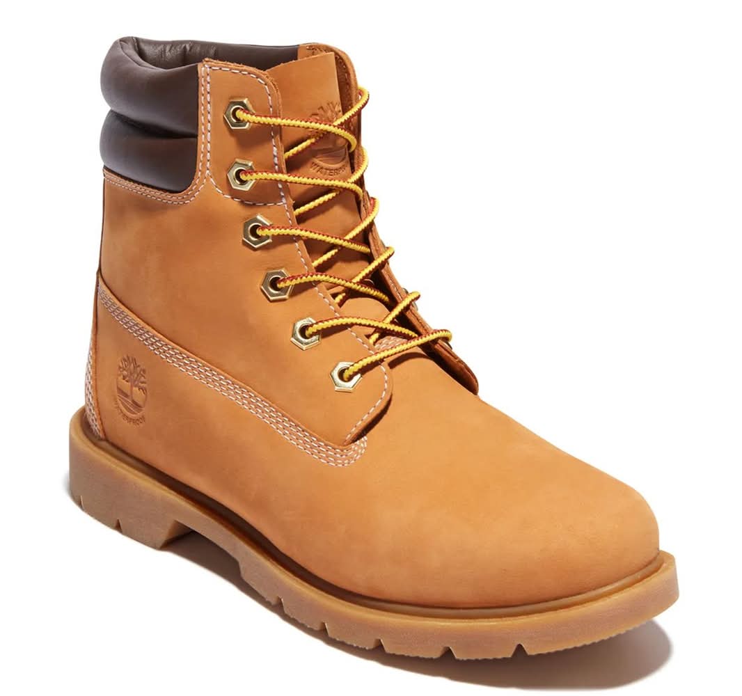 Timberland Linden Woods 6-Inch Waterproof Bootie - Women's (Wheat Medium - 7.5)