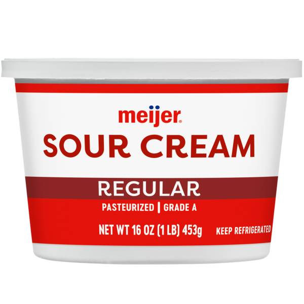 Meijer All Natural Sour Cream (1 lbs)