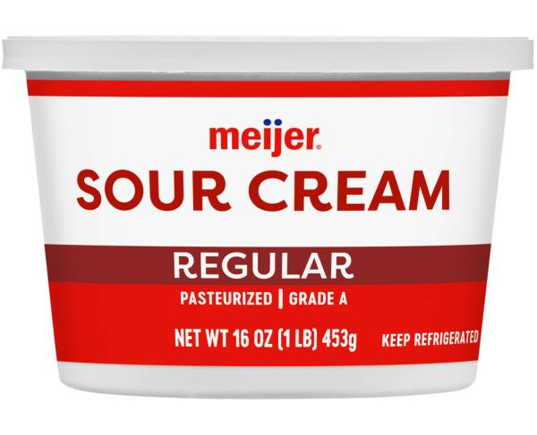 Meijer All Natural Sour Cream (1 lbs)