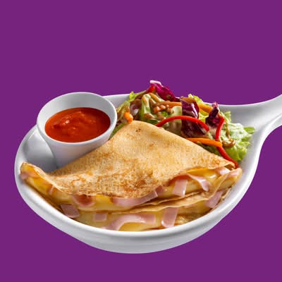 Crepa de Jamón y Queso