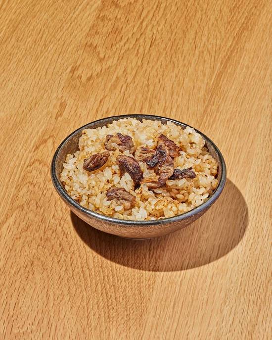 Fatty Beef Garlic Rice