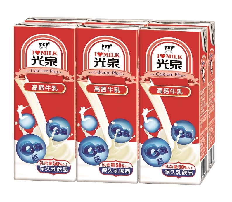 光泉高鈣牛乳-200ml <200ml毫升 x 1 x 6Can罐>