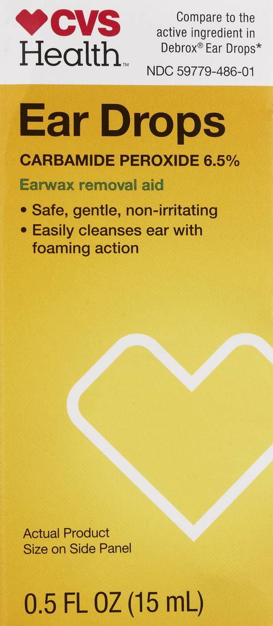 CVS Health Ear Drops Earwax Removal Aid