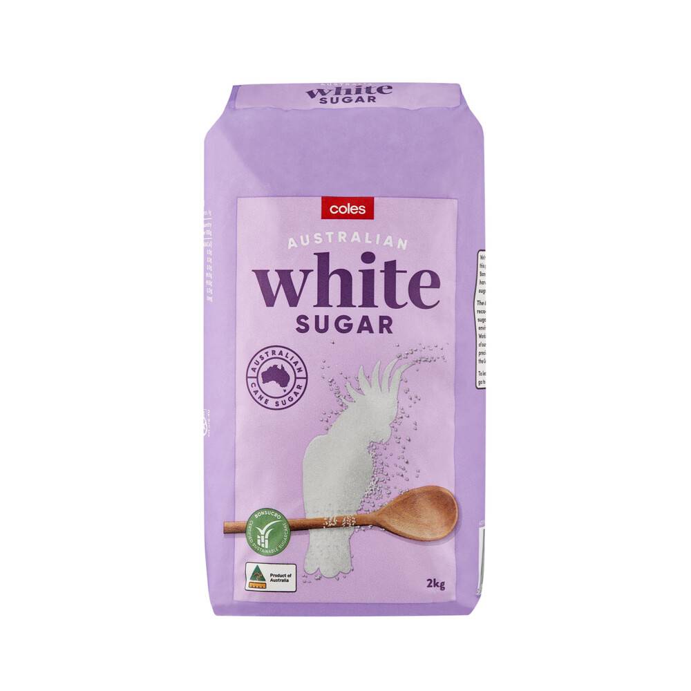 Coles White Sugar 2kg
