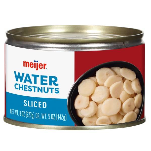Meijer Sliced Water Chestnuts