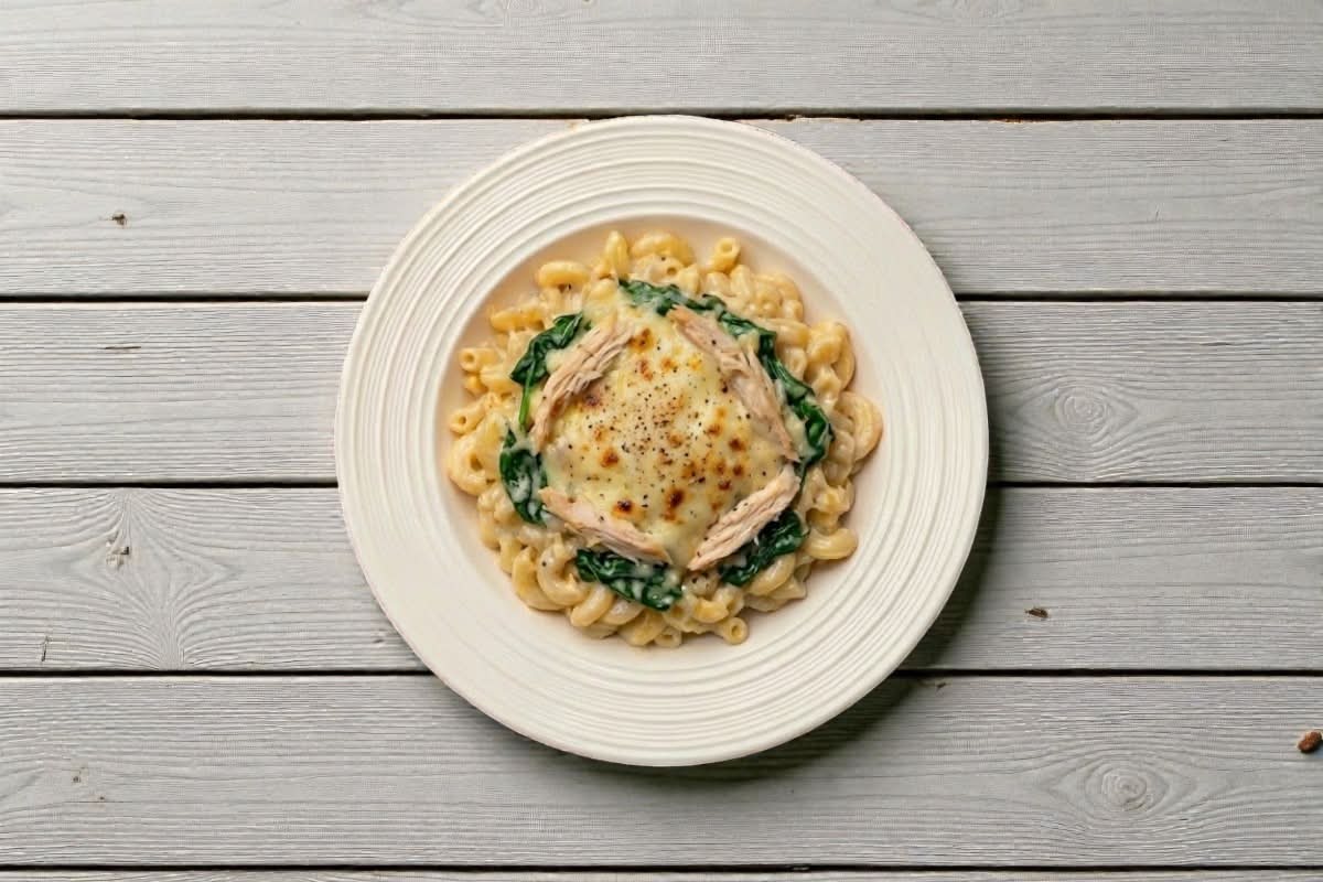 Pasta Chicken Spinaci 🍗🌿🧀