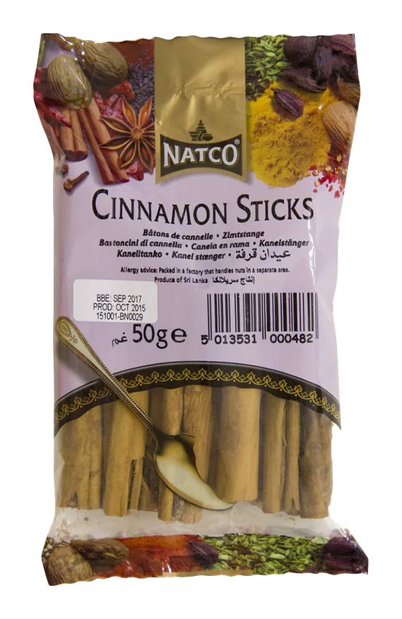 Natco Cinnamon Sticks (50g)
