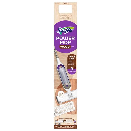 Swiffer Mopping Kit Wood Power Mop