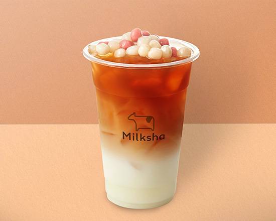 圓仔伯爵紅茶拿鐵 Earl Grey Milk Tea with mini Tangyuan