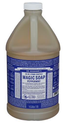 Dr. Bronner's 18-in-1 Hemp Peppermint Pure-Castile Soap