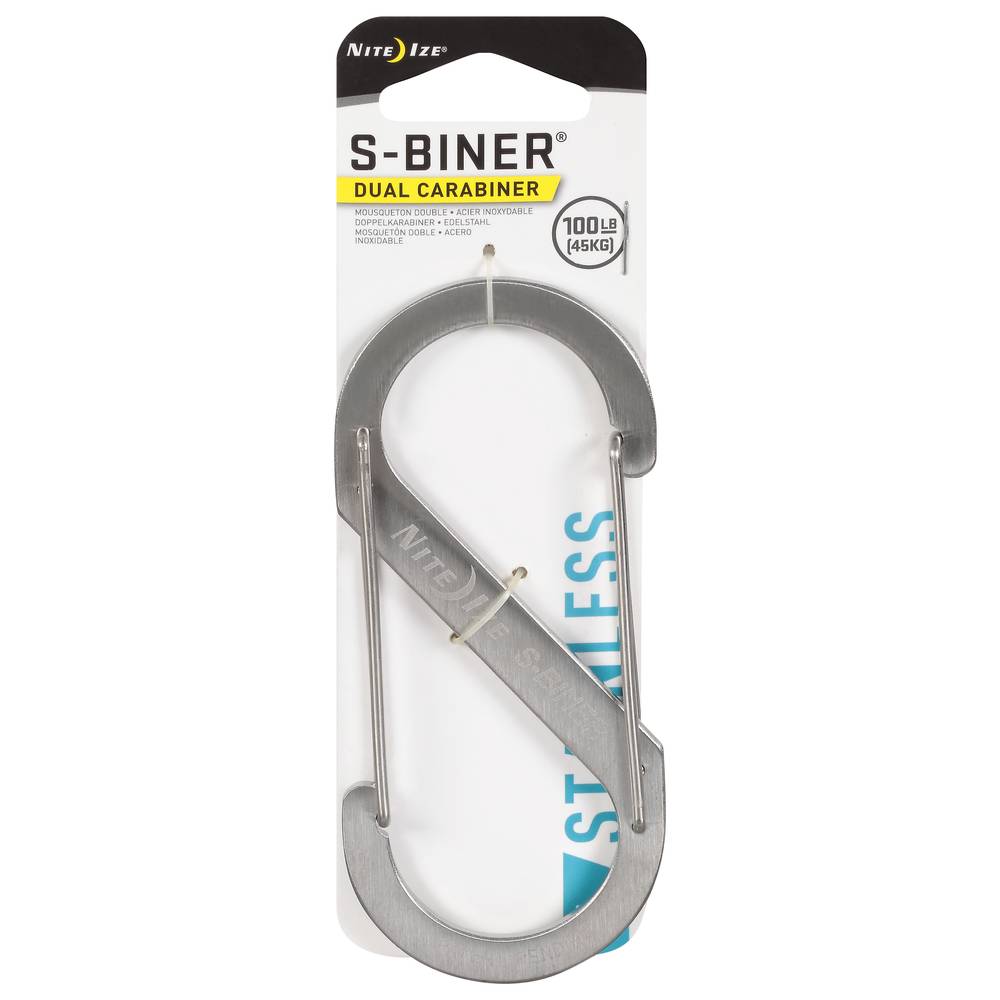 Nite Ize S-Biner Stainless No. 5 Dual Carabiner