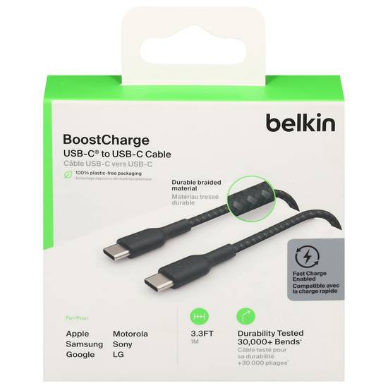 Belkin Usb-C To Usb-C 3.3 Feet Cable