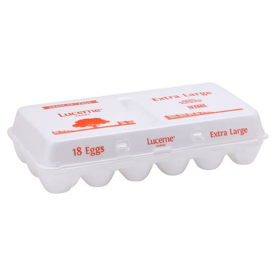 Lucerne Farms Extra Large Grade Aa Eggs ( 18 ct )